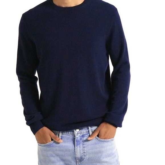J. Crew Other - J. Crew Men's Deep Blue Crewneck Sweater XL